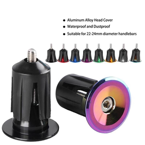 سدادات مقود الدراجات الهوائية BMX MTB من الألومنيوم، سدادات نهاية مقابض الدراجات الهوائية، قطع غيار مقود الدراجات - Product Image 1