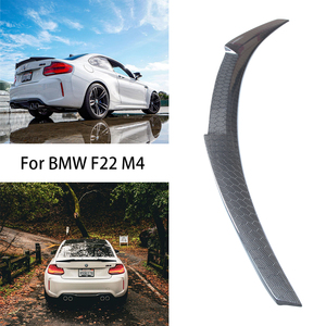 For 2 Series F22 Coupe/F23 Convertible/M2 F87 M4 Style Honeycomb Carbon Fiber Rear Spoiler Trunk Wing 2014-2020 - Product Image 2