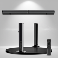 Barre de son Samtronic SM-1807 avec caisson de basses, stéréo 3D, 50W, 4 haut-parleurs, télécommande, montage mural, lecteur de disque U