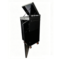 Boîte de rangement portable pour équipement équestre avec revêtement en poudre - Armoire à selle en acier OEM personnalisée pour chevaux