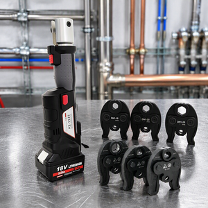 Outil de pressage de tuyaux Plumbing Pro Press PZ-1525, pince à sertir pour tuyaux, outil de <span class=keywords><strong>sertissage</strong></span> de tuyaux en cuivre alimenté par batterie U TH M - Product Image 1
