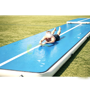 Scivolo Gonfiabile Dropstitch per Acqua, Tappeto Lungo per <span class=keywords><strong>Ginnastica</strong></span>, Pista Gonfiabile Sip N Slide per Parco Acquatico e Pendenza del Parco - Product Image 2