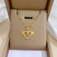 Collier de luxe en acier inoxydable, série Star Astronaut, pendentif astronaute planète lune doré, bijoux pour femmes