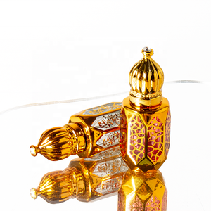 Lujo 3ml 6ml alto grado nuevo diseño pequeña capacidad portátil reciclable bola botella 12ML botellas de vidrio Vintage <span class=keywords><strong>para</strong></span> Attar - Product Image 2