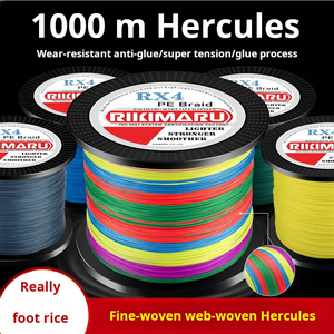 Alta calidad RIKIMARU X8 300M 1000M Línea de pesca de caballo fuerte Luya Pe Line - Product Image 5