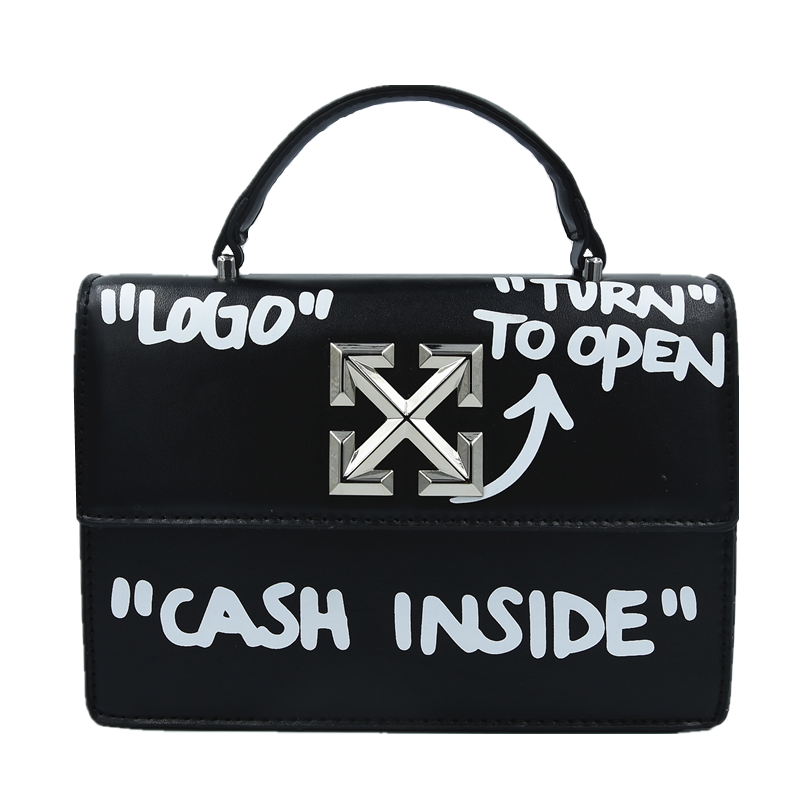 logo cash inside purse