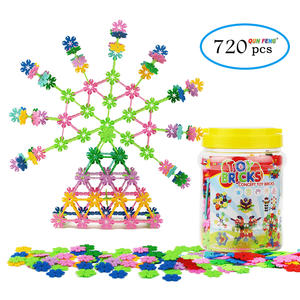 Jouets de construction, jouets STEM, 720 pièces, grande taille, blocs de construction créatifs et éducatifs - Product Image 4