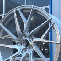 Jantes monobloc forgées 18 19 20 pouces en alliage d'aluminium brossé et poli 5x112 5x120 pour M3 M4 M5 M8 C63 E63 S63 RS4