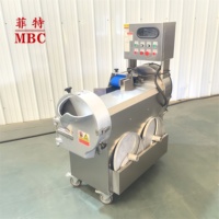 MBC Automatische Aardappel Snijmachine voor Frieten, Groentestripjes Snijden, Commerciële Voedselverwerking