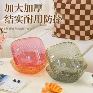 Fruit Platter Water Texture Thickened Eco Friendly For Home Living Room Coffee Table Luxury Retro Style - Product Image 3