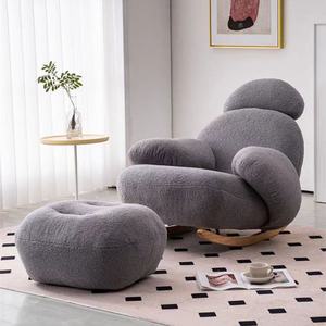 Single Recliner Sofa Rocking <b>Chair</b> Living Room Furniture Arm Chaise Leisure Lounge <b>Chair</b> Living Room Modern Leisure Sofa <b>Chairs</b> - Product Image 3