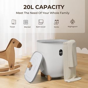 Seau chauffe-serviettes de luxe blanc 20L Machine de chauffage des serviettes chaudes Spa chauffe-serviettes avec séchage - Product Image 4
