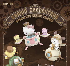 TOPTOY Sanrio Steampunk Serie Es PVC Muñecas de Caja Sorpresa - Kurumi y Kitty Cat Caja Misteriosa Escala 1/12 12+ años - Product Image 6