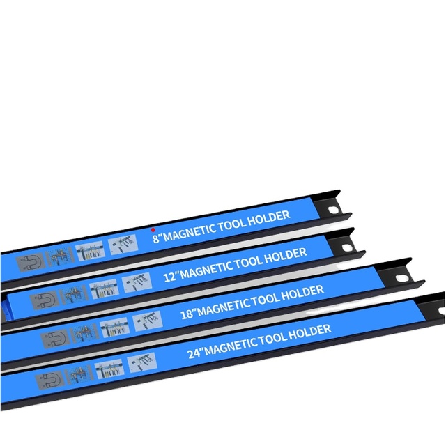 Magnetic Knife Strips  Wall-mounted Storage Knife Holder Red Blue Color  Multipurpose Magnetic Knife Rack