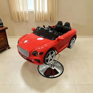 Chaise de coiffure en forme de voiture pour enfants, chaise de coiffure pour enfants, mobilier de salon de beauté pour salon de coiffure enfant - Product Image 3