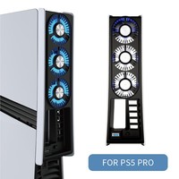 Nouveau modèle pour PS5 Console ventilateur de refroidissement contrôle de température dissipateur de chaleur pour PS5 Console de jeu refroidissement monté à l'arrière pour un refroidissement efficace