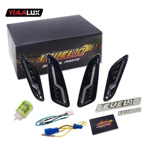 ไฟเลี้ยวแบบ Sequential ด้านหน้าและด้านหลัง รุ่น Chrome clear Level10 สำหรับรถเวสป้า สปริ้นท์ พรีมาเวร่า 50 <span class=keywords><strong>125</strong></span> 150 ซีซี - Product Image 2