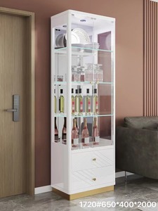 Gabinete de Vino Popular y Moderno para Sala de Estar Exhibidor de Lujo para Almacenamiento de Vino Gabinete de <span class=keywords><strong>Bar</strong></span> para el Hogar - Product Image 4