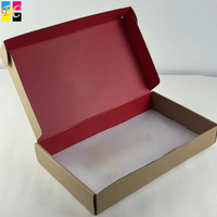 Boîte d'emballage entièrement personnalisable, impression recto-verso, boîtes d'expédition pour vêtements, chaussures, électronique, cadeaux, cosmétiques