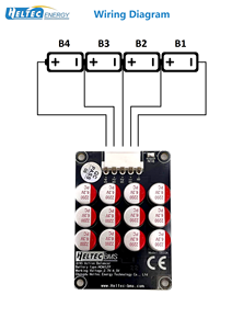 Heltec 12V Active Balancer 3S 4S <span class=keywords><strong>5A</strong></span> 5.<span class=keywords><strong>5A</strong></span> Active Equalizer Lifepo4/Lipo/LTO Penyeimbang Energi Baterai Kapasitor 12V Balancer - Product Image 6