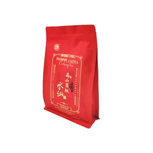 Bolsas de té de grado alimenticio, impresas personalizadas, con logotipo