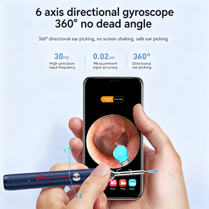 Nettoyeur d'oreilles visuel sans fil HD, endoscope otoscope, caméra pour l'élimination du cérumen, outil pour enfants et adultes, soins quotidiens des oreilles à domicile - Product Image 5