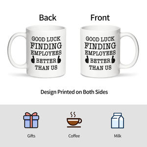 Cadeaux de départ du meilleur patron, tasse à <span class=keywords><strong>café</strong></span> en céramique de 11oz, nouveauté laissant adieu nouvel emploi retraite cadeaux d'anniversaire pour hommes femmes - Product Image 5
