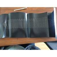Plaque de mousse XPE pour volant, base thermique isolante avec fil cousu, ignifuge, épaisseur 1 mm pour usine