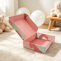 Boîtes rigides de luxe en carton ondulé, matériaux recyclés, forme personnalisée, gaufrage quadricolore, échantillons gratuits, commandes personnalisées disponibles