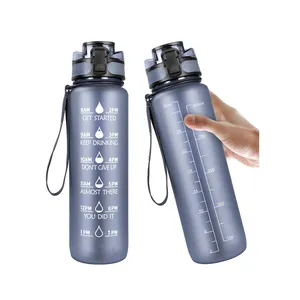 Personal isierte Öko wieder verwendbare Luxus maßge schneiderte Sublimation tragbare Wasser auslaufs ichere Sport trink flasche