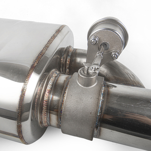 1 Paio di Valvole di <span class=keywords><strong>Scarico</strong></span> Universali 51/63/76mm con Sistema di Controllo Remoto Nero, Sinistra e Destra - Product Image 5