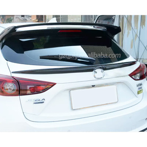 Spoiler Centrale in Fibra di Carbonio per <span class=keywords><strong>Mazda</strong></span> <span class=keywords><strong>3</strong></span> Axela 14-19, Alettone per Bagagliaio <span class=keywords><strong>Hatchback</strong></span> <span class=keywords><strong>Mazda</strong></span> <span class=keywords><strong>3</strong></span> - Product Image 3