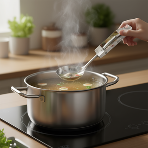 MNJ Serving Spoon 31Cm Stainless Steel Kitchen Utensil - Product Image 2