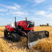 Tracteur à chenilles 50 CV/60 CV pour rizières, équipement agricole, vente chaude