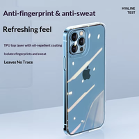 Coques de téléphone portable en silicone liquide transparent HD anti-jaunissement, étanches, antichoc, unies, pour sports, compatibles avec les modèles 14/15/16/16e Pro Max Plus