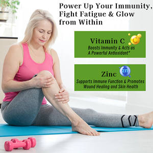 Comprimés effervescents de vitamine C et de zinc OEM ODM, favorisent la santé de la peau, protection antioxydante, renforcent l'immunité, complément alimentaire - Product Image 6