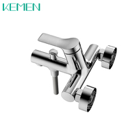 Ensemble de douche et bain mural complet KEMENG en acier inoxydable SUS304 avec mitigeur CE pour salle de bain