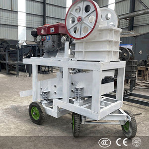 เครื่องบดกรามขนาดเล็กแบบดีเซล รุ่น PE150X250/PE250X400 สำหรับหินและแร่ พร้อมมอเตอร์หลักและชิ้นส่วนตลับลูกปืน จัดจำหน่ายในประเทศจีน - Product Image 3