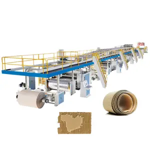 5 Ply Corrugated Cardboard Box Production Line/carton Packing Machine/fully Automatic Corrugated Machine