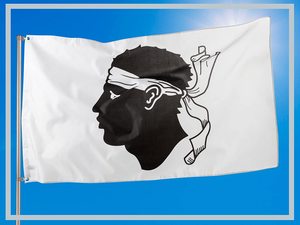 Drapeau de Corse, produit promotionnel, 3x5 pieds, 100% polyester, impression numérique Double face, Drapeau personnalisé français, France, corée - Product Image 2
