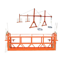 Offre Spéciale Plateforme de Travail Suspendue ZLP630 en Acier Galvanisé, Nacelle de Travail Aérienne pour la Construction, Capacité de Charge 630 kg pour le Bâtiment