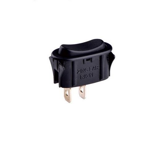 Zingear RK-11B Plastic Electrical Button Rocker Switch 10A 50000 Cycle Life for General Purpose Use