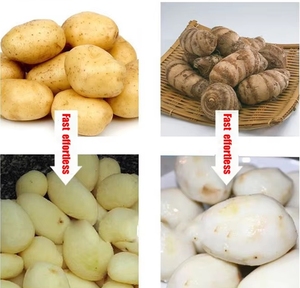 Cepillo para máquina de frutas vegetales, cáscara de <span class=keywords><strong>cebolla</strong></span>, lavado, rodillo seco, pelador de raíz de yuca, pelador de jengibre, equipo de lavado de frutas - Product Image 5