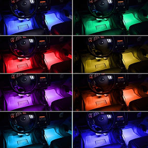 ไฟ LED แถบแสง 12V ควบคุมด้วย Aozoom Kingshowstar RGB ไฟตกแต่งภายในรถยนต์ ไฟกลางคืนสำหรับรถยนต์ทุกประเภท รับประกัน 2 ปี - Product Image 6