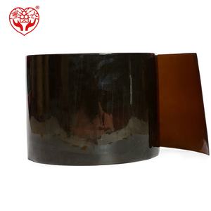 Tiras industriales soldadas marrones, duraderas <span class=keywords><strong>para</strong></span> cortina de partición de soldadura de alto tráfico, cortina de puerta de tira de plástico antifuego - Product Image 3