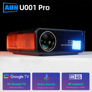 U001 Pro 2050 ANSI <b>LED</b> 4K Full HD <b>Projector</b> with WiFi Auto Keystone for Gaming Karaoke Golf Simulator High Lumens Theater - Product Image 4