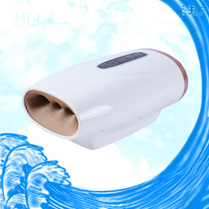 <b>Hand</b> <b>Massager</b> For Wrists Fingers Palms Acupressure Kneading USB Rechargeable Timing Function White - Product Image 1