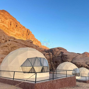 Dôme de glamping extérieur 4m 5m 6m 7m 8m, tentes de glamping de luxe, tentes de camping, dôme géodésique à vendre - Product Image 2