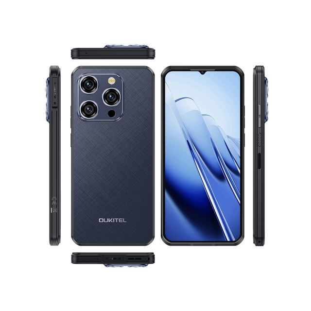 Own Brand Oukitel WP52 5G Rugged Phone 4G+256GB 6.6" HD+ 60Hz 6500mAh Dual SIM IP68 Android 14 Rugged Mobile Smartphone