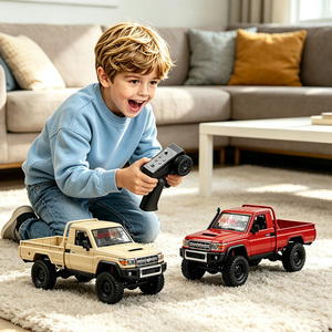 Voiture télécommandée WGNRC MN-82 à l'échelle 1/12, 4x4, jouet <span class=keywords><strong>de</strong></span> simulation tout-terrain <span class=keywords><strong>2</strong></span>,4G, <span class=keywords><strong>camion</strong></span> RC 4x4 à deux vitesses - Product Image 6